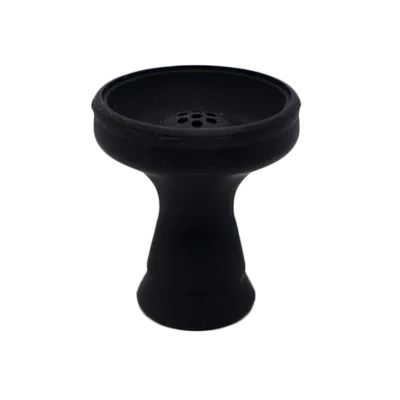 Силиконова чаша Classic Black (З бортиком, чорна)