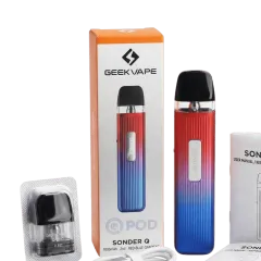GeekVape Sonder Q 1000 Red Blue (Червоно-синій, з картриджем) Багаторазовий POD