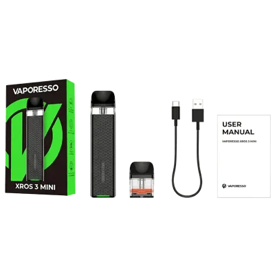 Vaporesso XROS 3 Mini 1000 Aqua Green (Бірюзовий, з картриджем) Багаторазовий POD