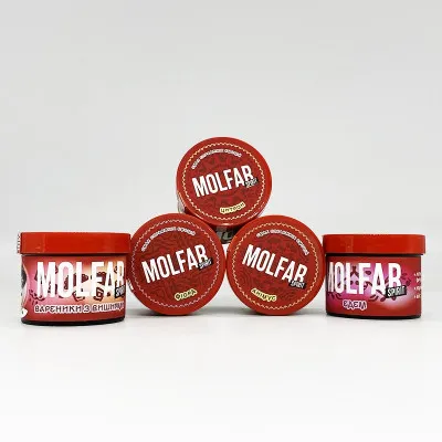 Тютюн Molfar Spirit Line Веселка (Полуниця Лічі Лимон, 40 г)