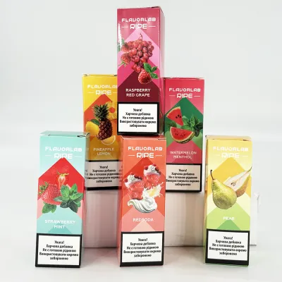 Набор для самозамеса Flavorlab Ripe Strawberry Mint (Клубника Мята, 50 мг, 30 мл)