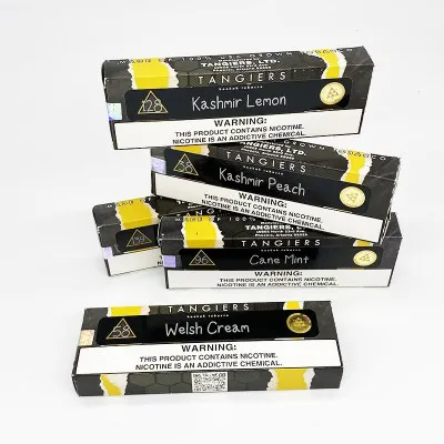 Табак Tangiers Noir №21 Blueberry (Черника, 100 г) Чёрная упаковка