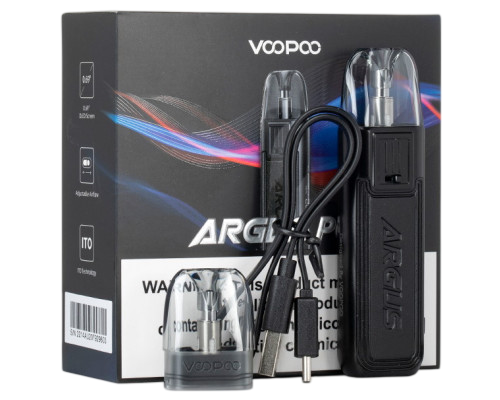 багаторазова електронна сигарета Voopoo Argus Pod Kit 800 Grey