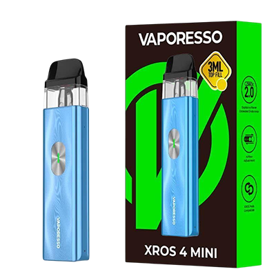 POD Vaporesso XROS 4 Mini Ice Blue